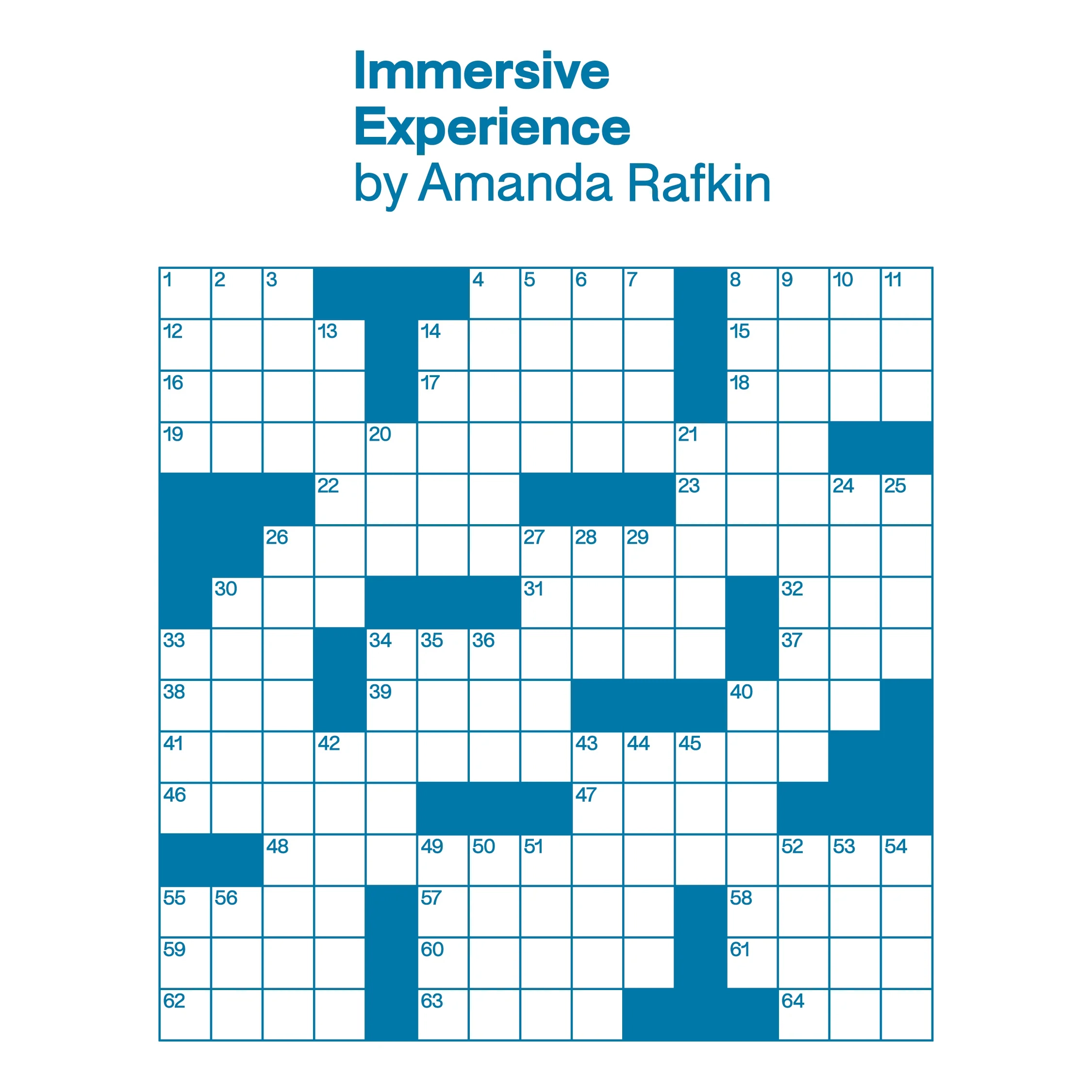 Film Crossword Puzzle