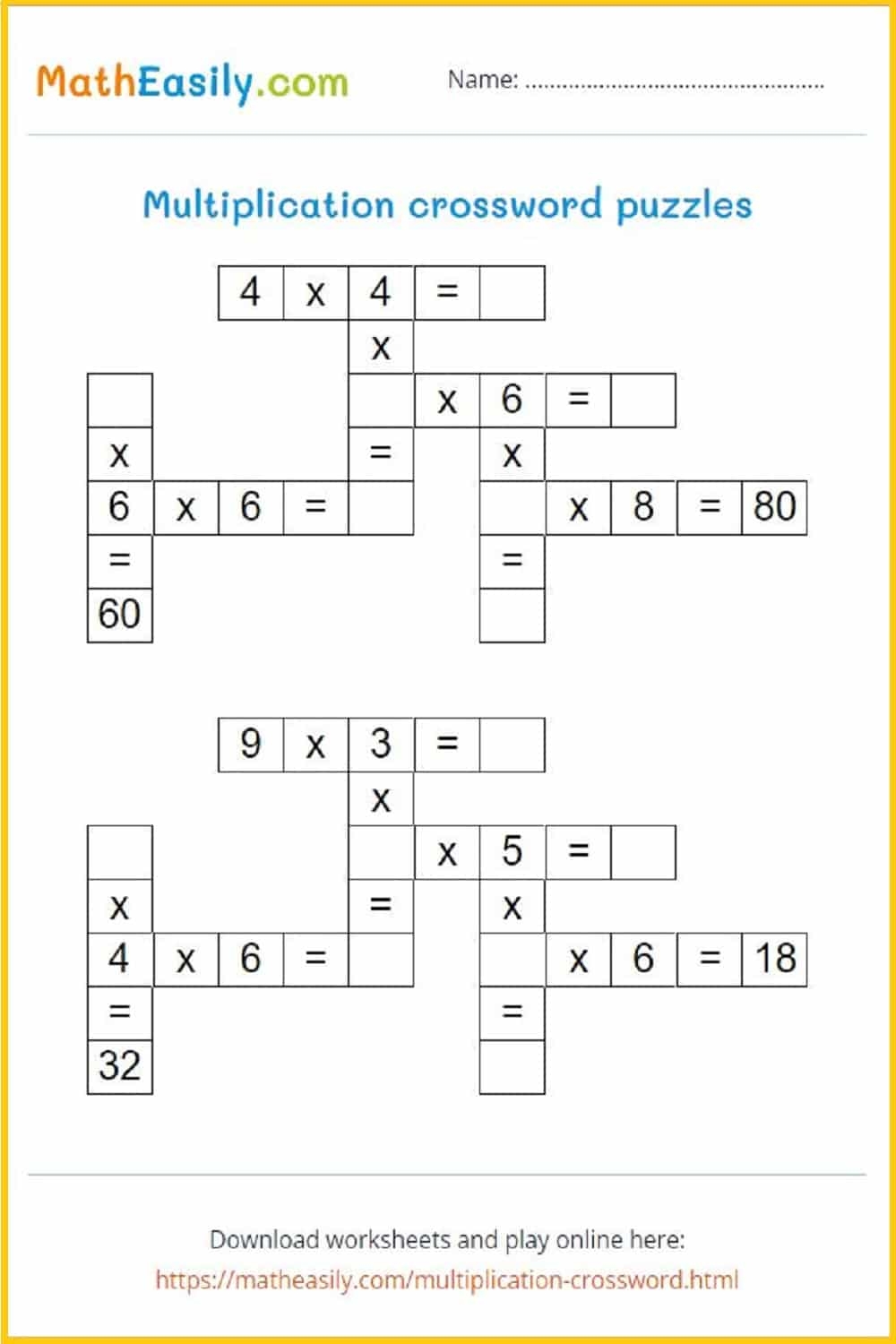 Crossword Puzzles Free Online Printable Crossword Puzzles Free Online Printable