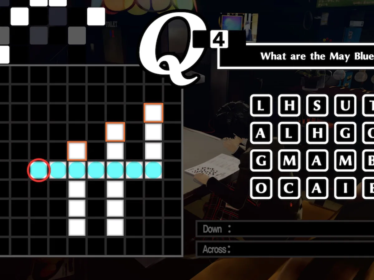 Persona 5 Royal Crossword Puzzle Answers All 34 Solutions To Boost Your Knowledge