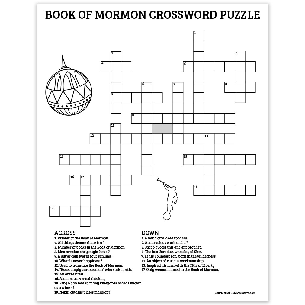 Crossword Puzzle Download Free Printable
