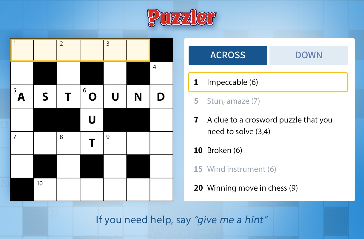 Puzzler Crossword Of The Day Devpost Puzzler Crossword Of The Day Devpost