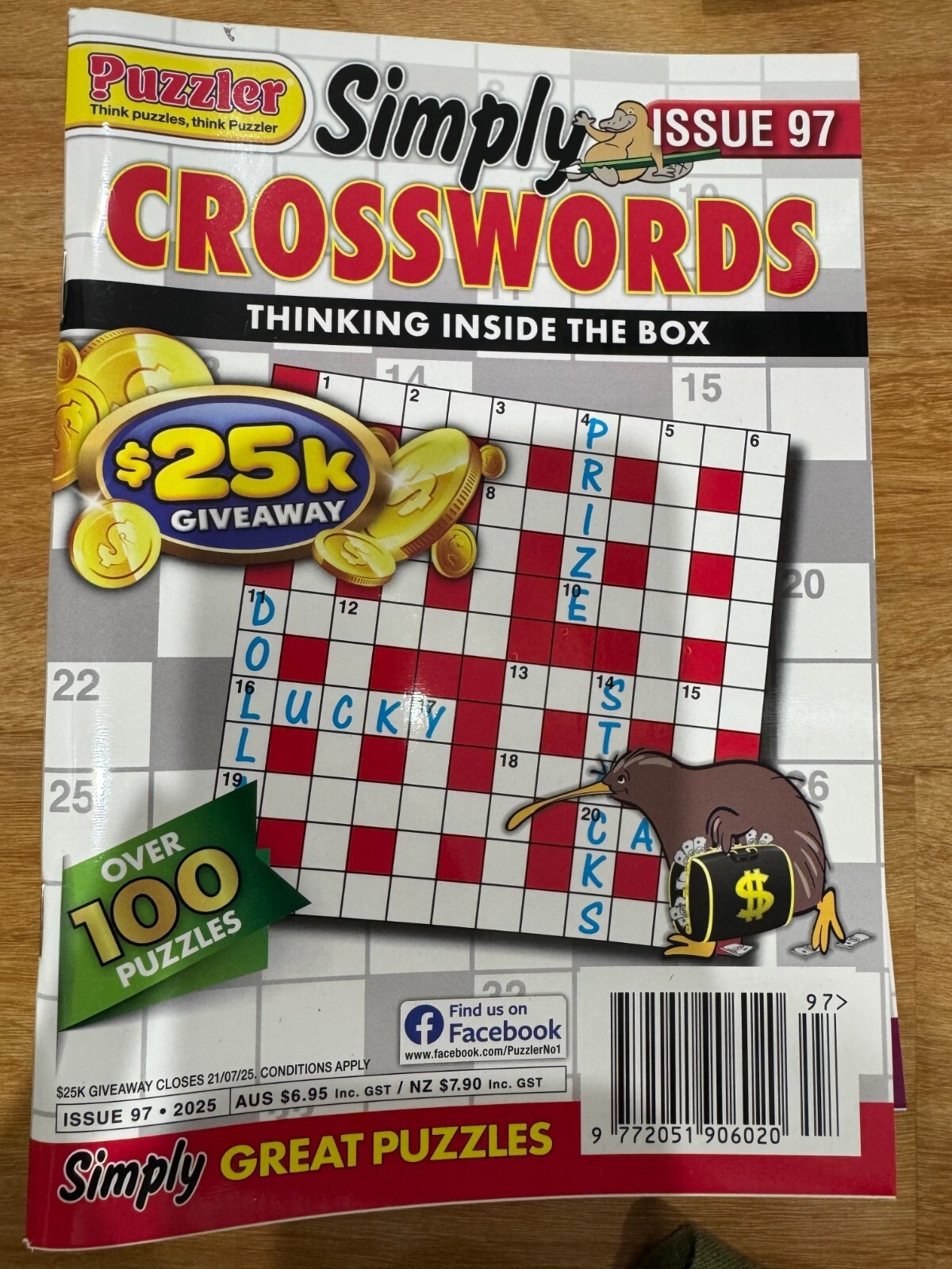 Puzzler Simply Crosswords Over 100 Puzzles Thinking Inside The Puzzler Simply Crosswords Over 100 Puzzles Thinking Inside The