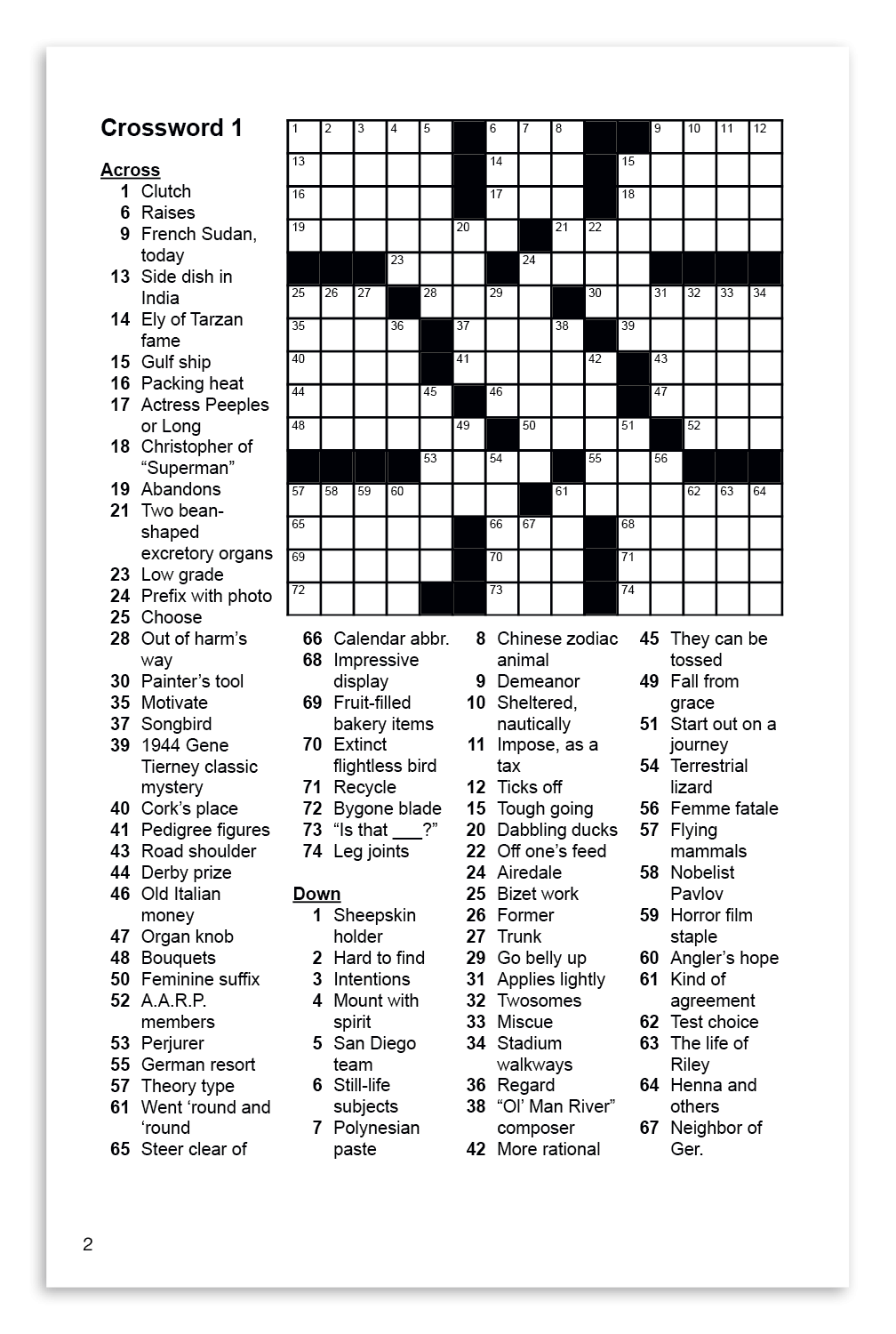 Crossword Puzzling