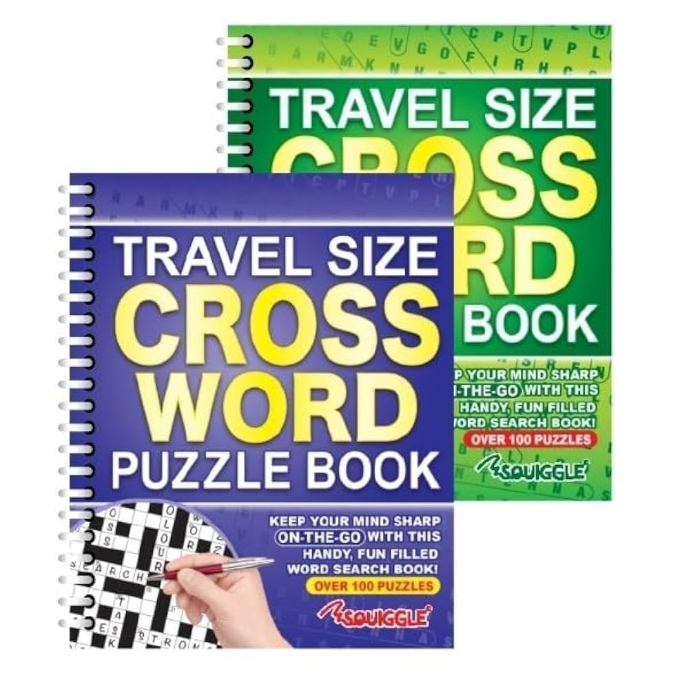 Sixstore Wiro A5 Spiral Bound Travel Size Crossword Puzzle Book 1 Colour Sent At Random Amazon co uk Stationery U0026 Office Supplies Sixstore Wiro A5 Spiral Bound Travel Size Crossword Puzzle Book 1 Colour Sent At Random Amazon co uk Stationery U0026 Office Supplies
