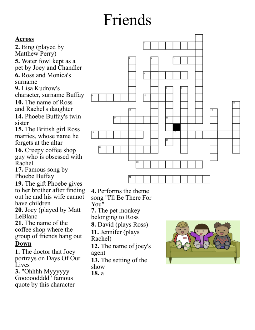 Television Crossword Puzzles