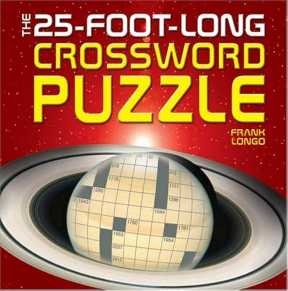 The 25 Foot Long Crossword Puzzle