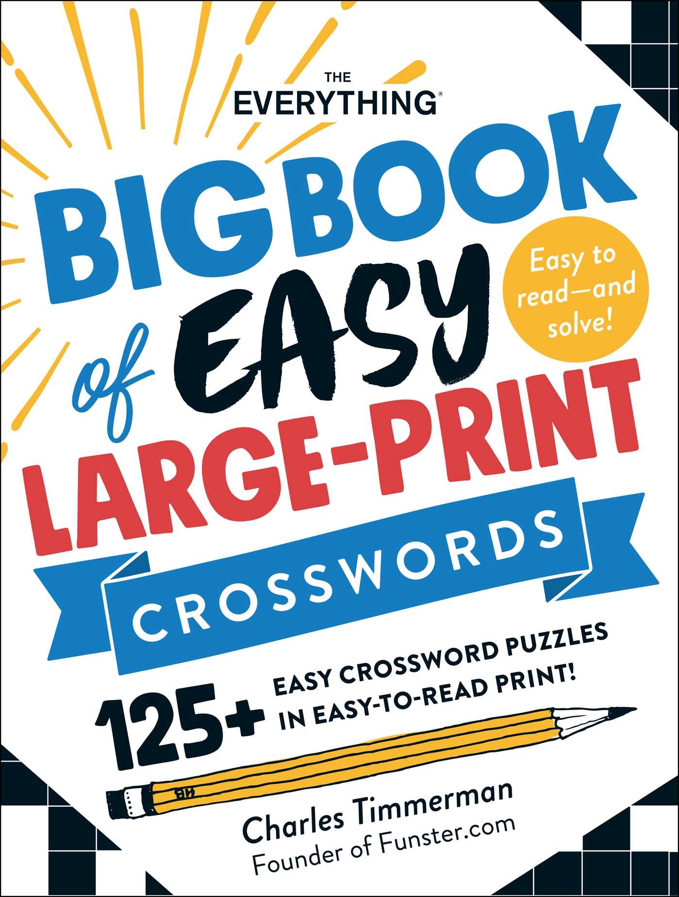The Everything Big Book Of Easy Large Print Crosswords Book By The Everything Big Book Of Easy Large Print Crosswords Book By