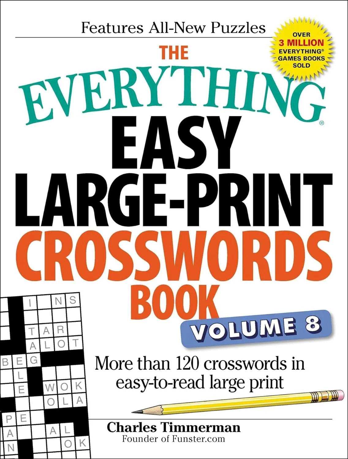 The Everything Easy Large Print Crosswords Book Mindconnect Australia