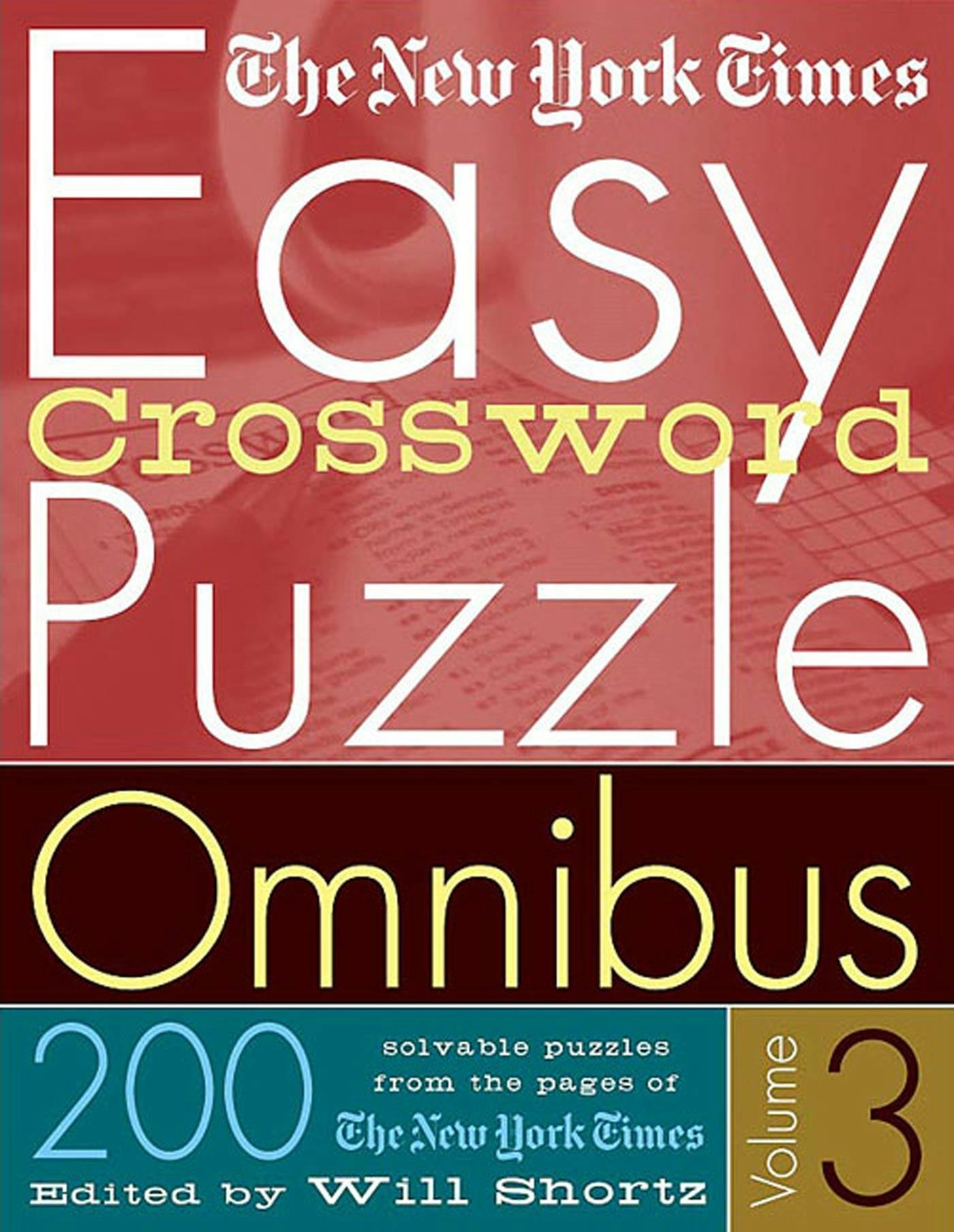 Ny Times Crossword Puzzle Books Ny Times Crossword Puzzle Books