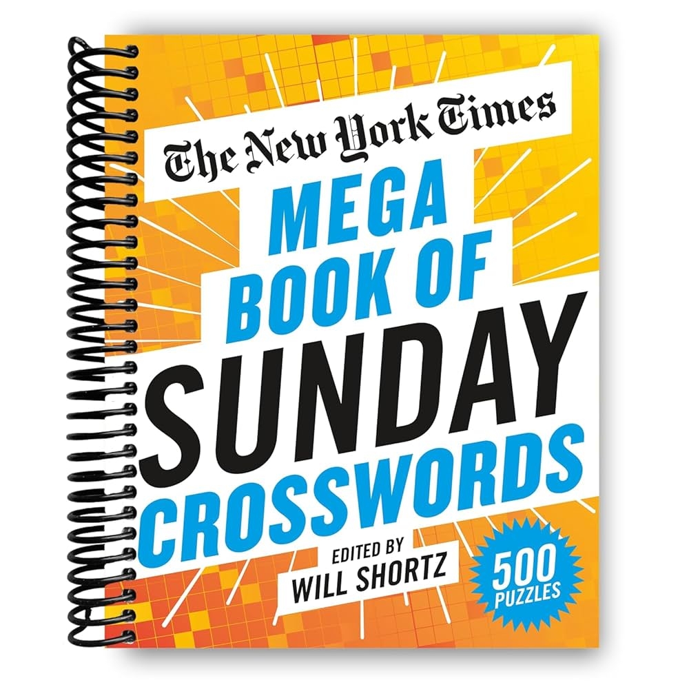 The New York Times Mega Book Of Sunday Crosswords 500 Puzzles 