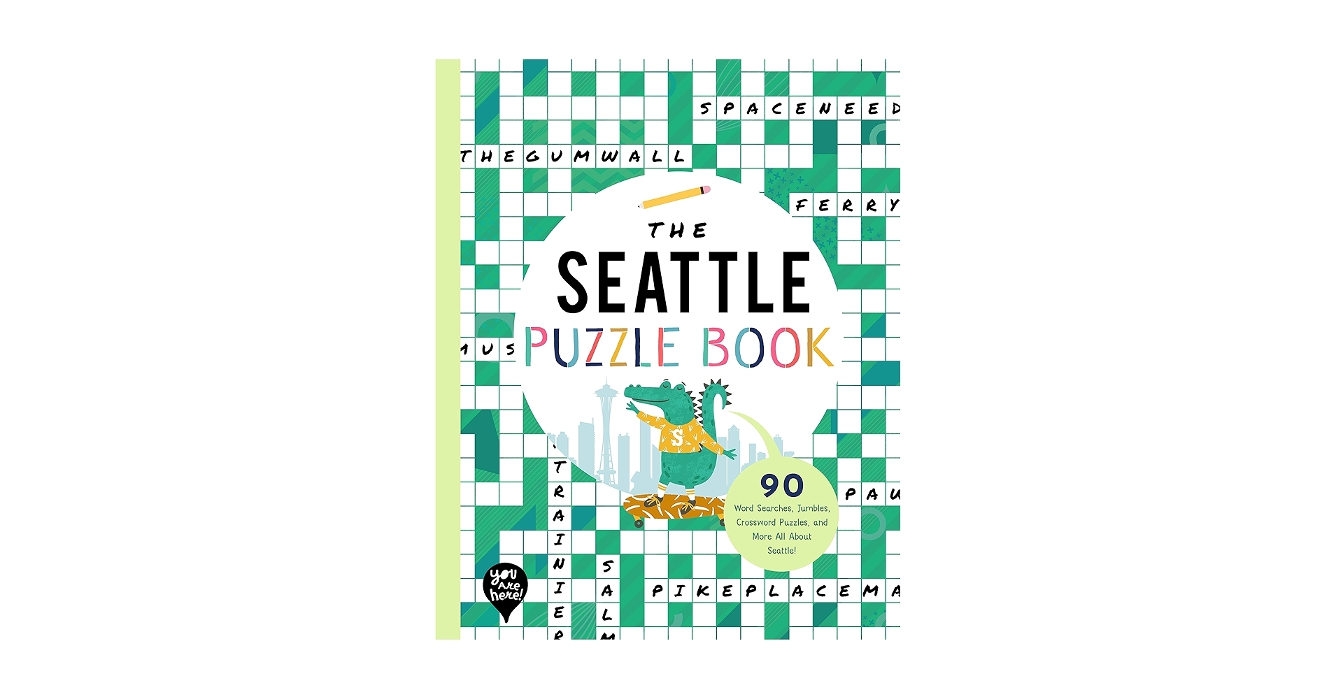 The Seattle Puzzle Book 90 Word Searches Jumbles Crossword Puzzles And More All About Seattle Washington Bushel Peck Books 9781952239496 Amazon Books