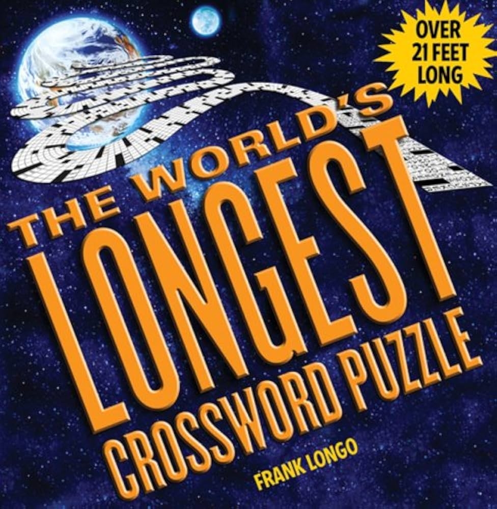 The World s Longest Crossword Puzzle Longo Frank 9781402729416 Amazon Books The World s Longest Crossword Puzzle Longo Frank 9781402729416 Amazon Books