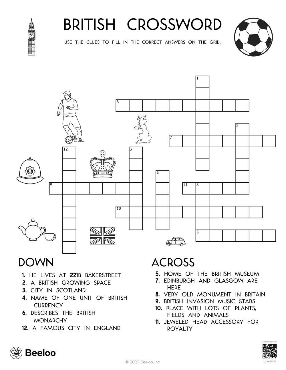 Free Printable Crossword Puzzles For Kids Pdf Free Printable Crossword Puzzles For Kids Pdf