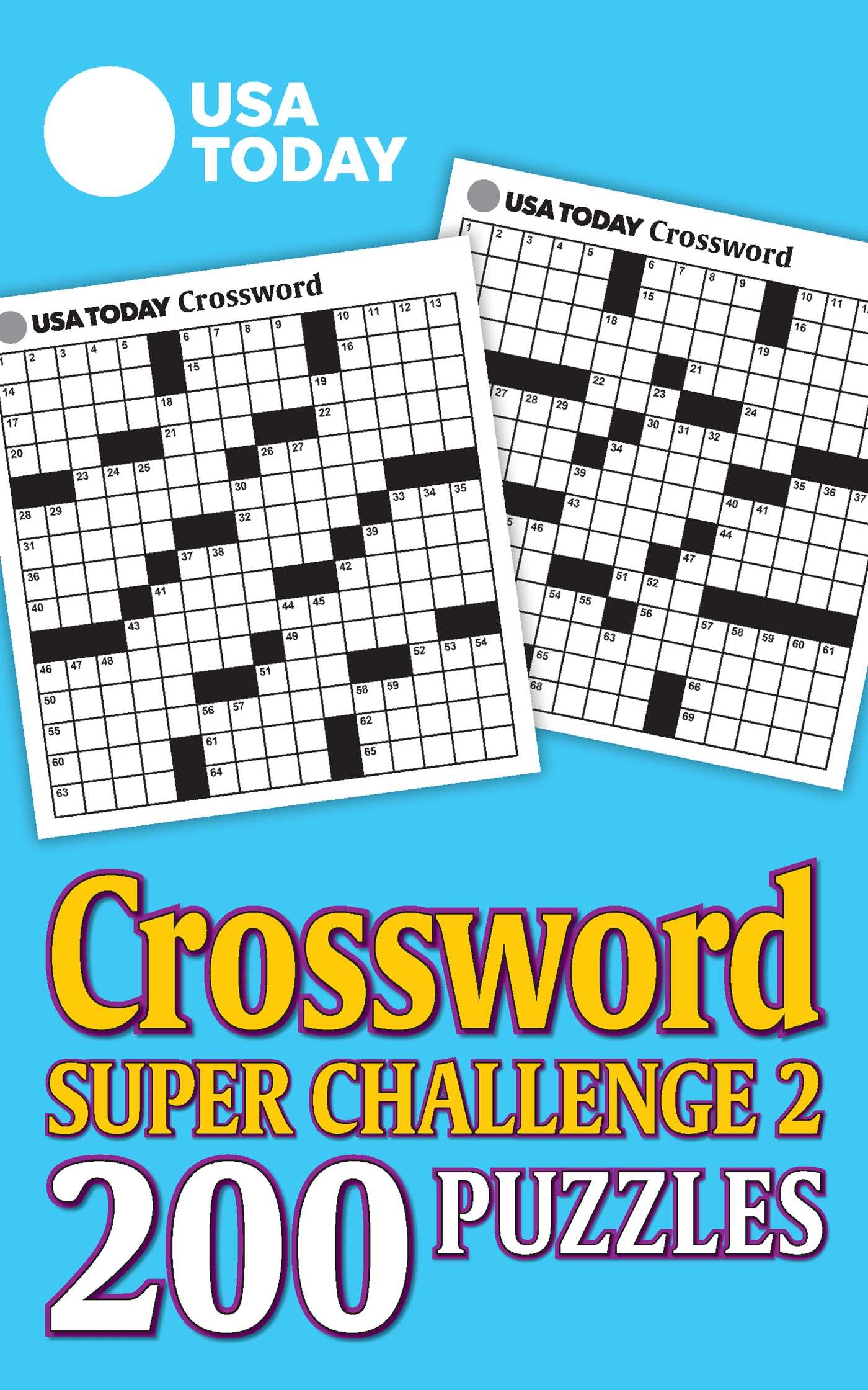 USA TODAY Crossword Super Challenge 2 Book By USA TODAY 