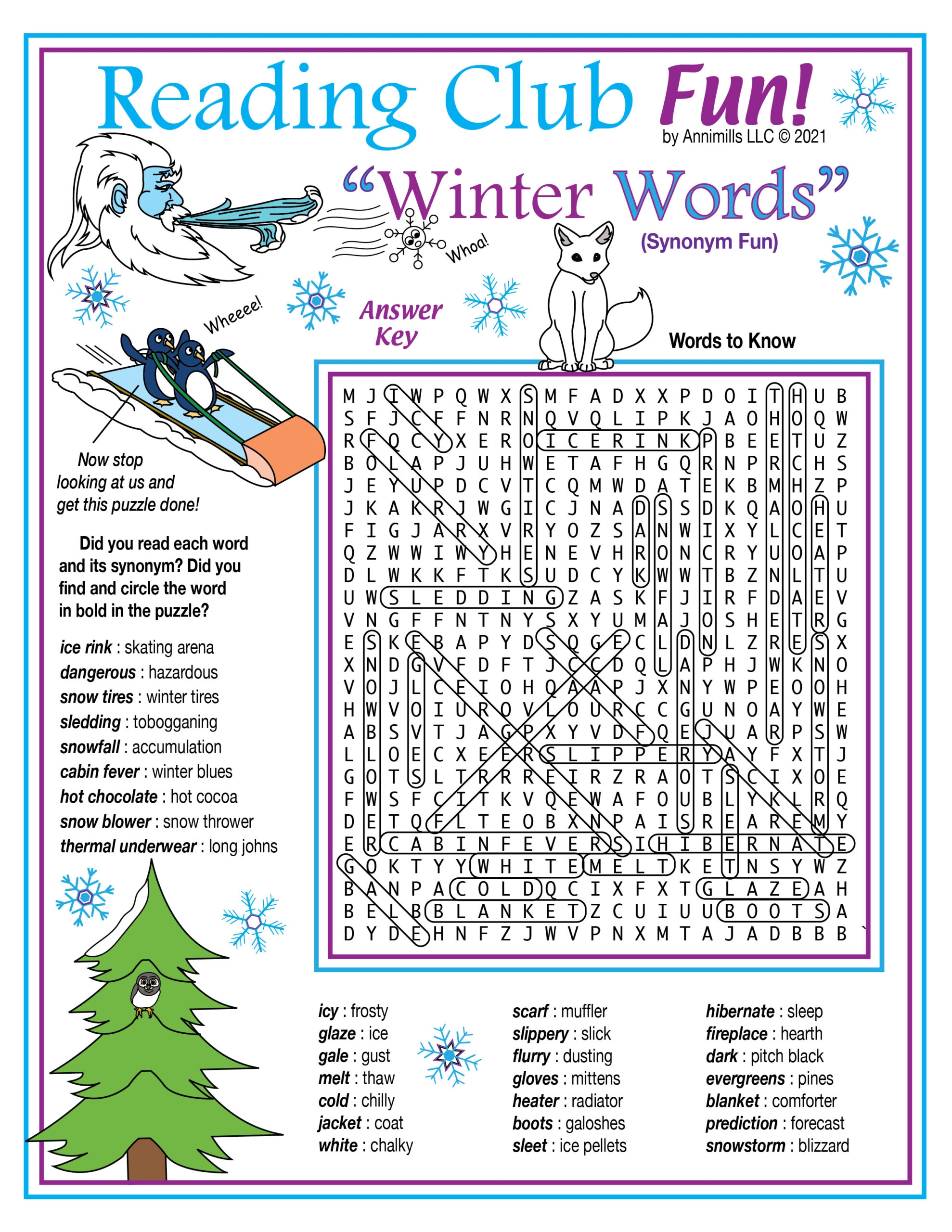 Printable Cross Word Search Puzzles