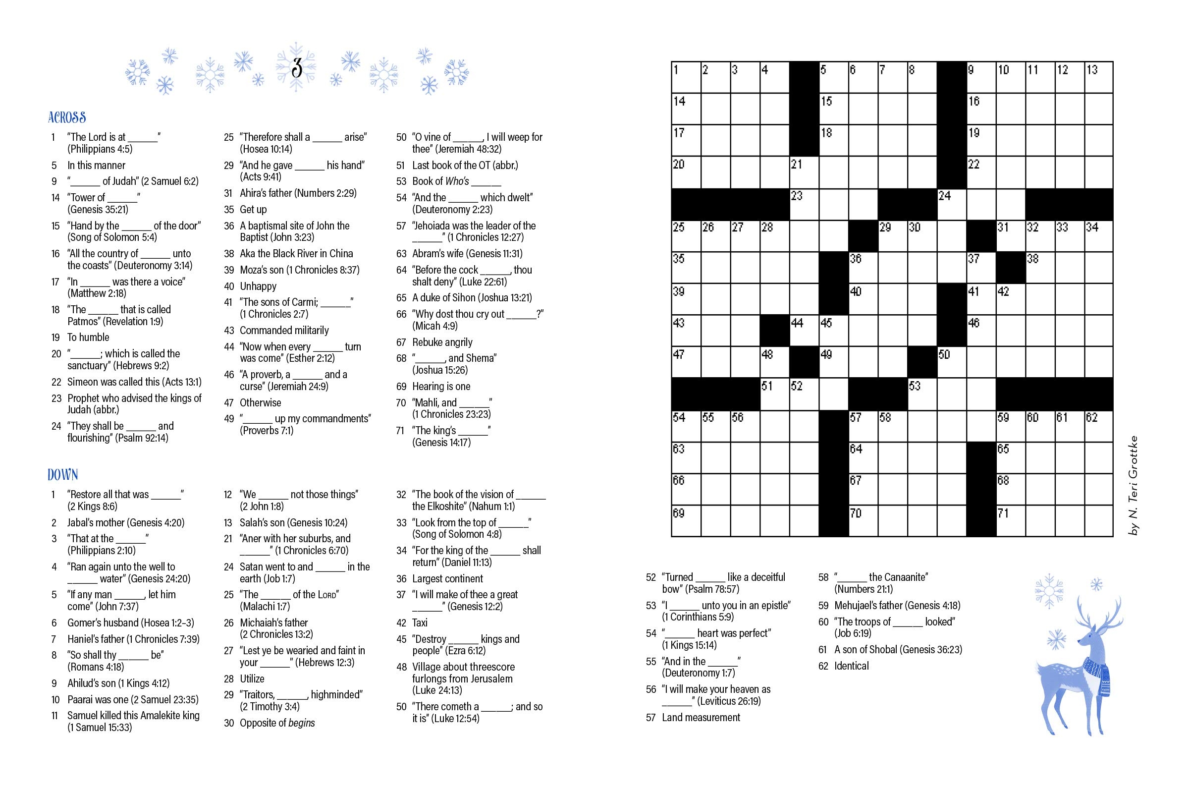 Christian Crosswords Puzzles Printables Christian Crosswords Puzzles Printables