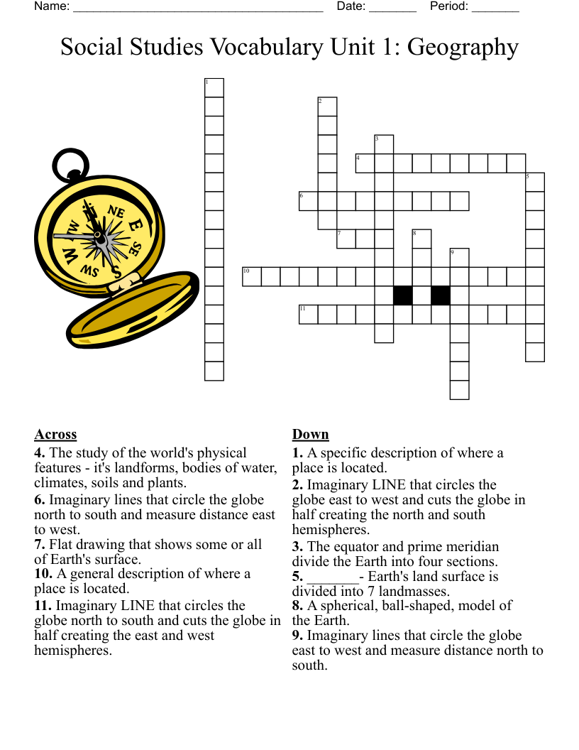 World Geography Crossword WordMint World Geography Crossword WordMint