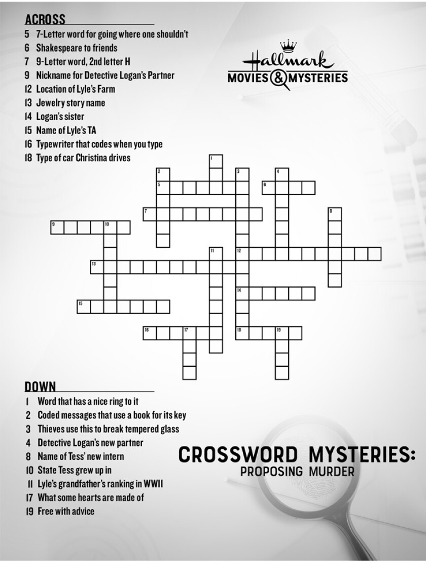 Crossword Mysteries Proposing Murder Crossword Crossword Mysteries Proposing Murder Crossword Mysteries Proposing Murder Crossword Crossword Mysteries Proposing Murder
